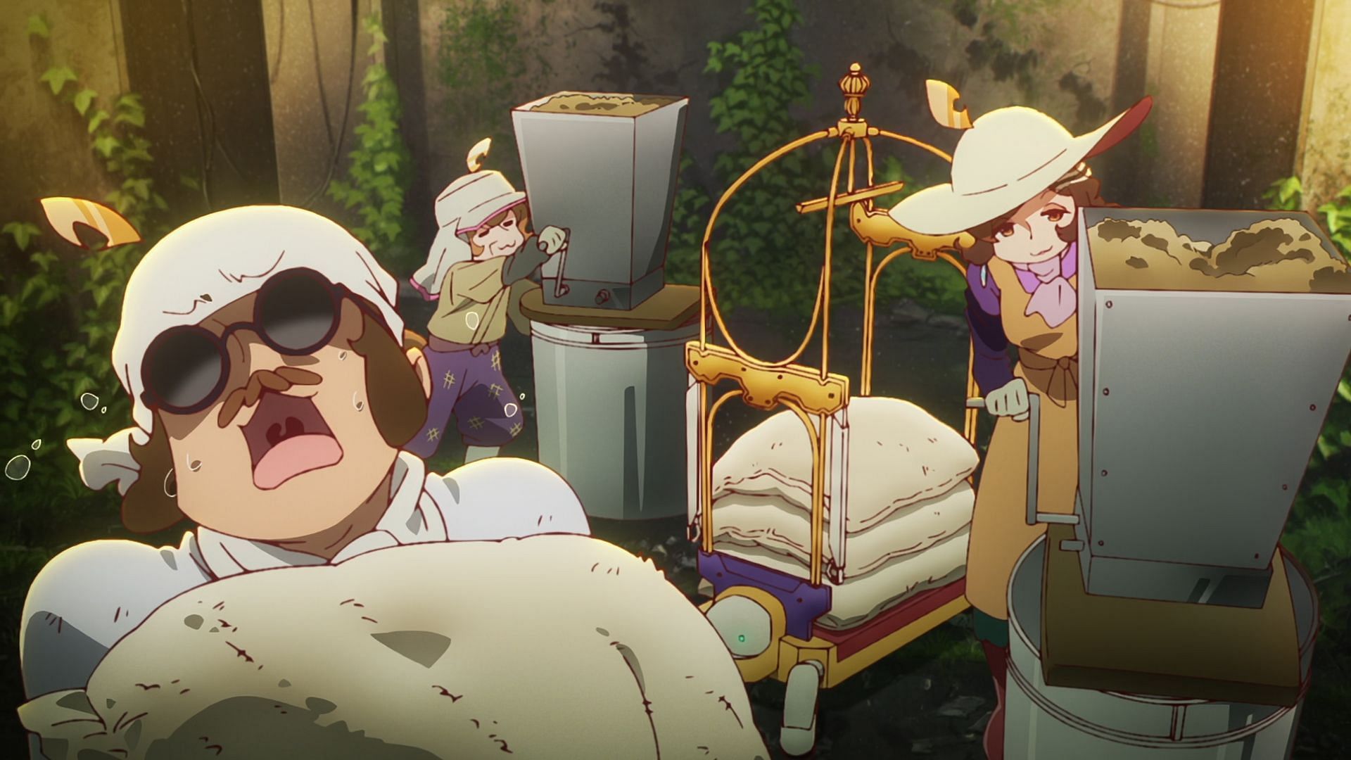 The Tanukians as seen in the Apocalypse Hotel anime (Image via CygamesPictures)